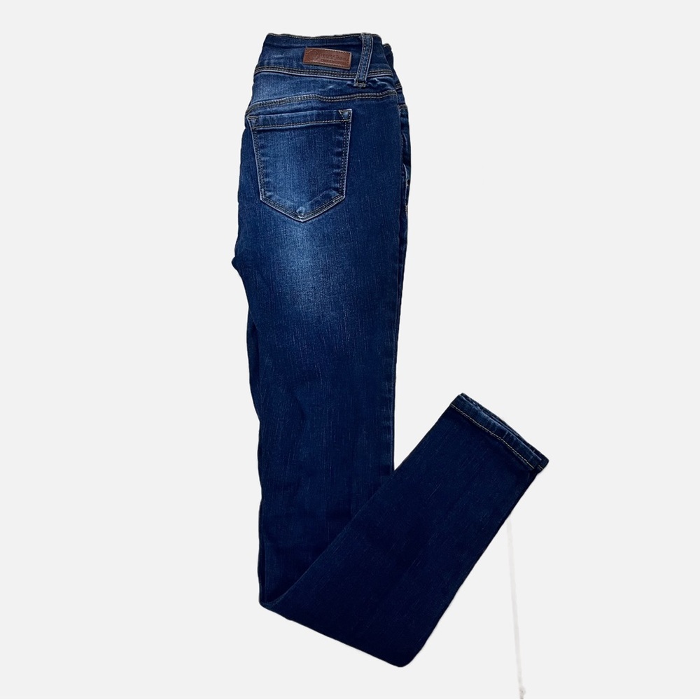 Wax Skinny Dark Wash Jeans Size 0